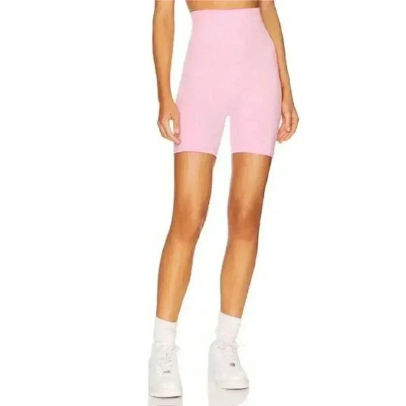 WeWoreWhat Seamless Biker Solid Pink Lilac - Picture 1 of 6